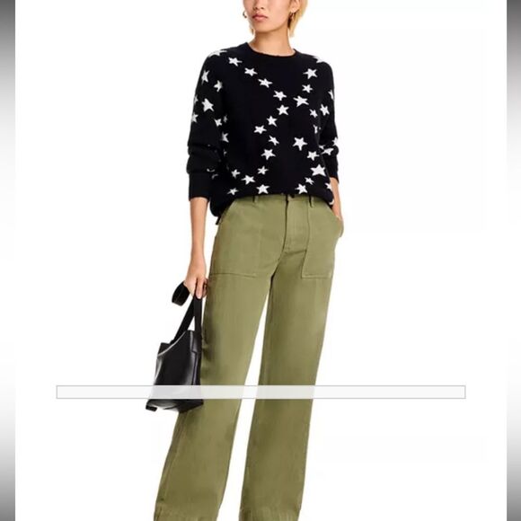 NWT Rails Kana Sweater Black Stars Cashmere/Wool Blend XXS - Picture 13 of 13